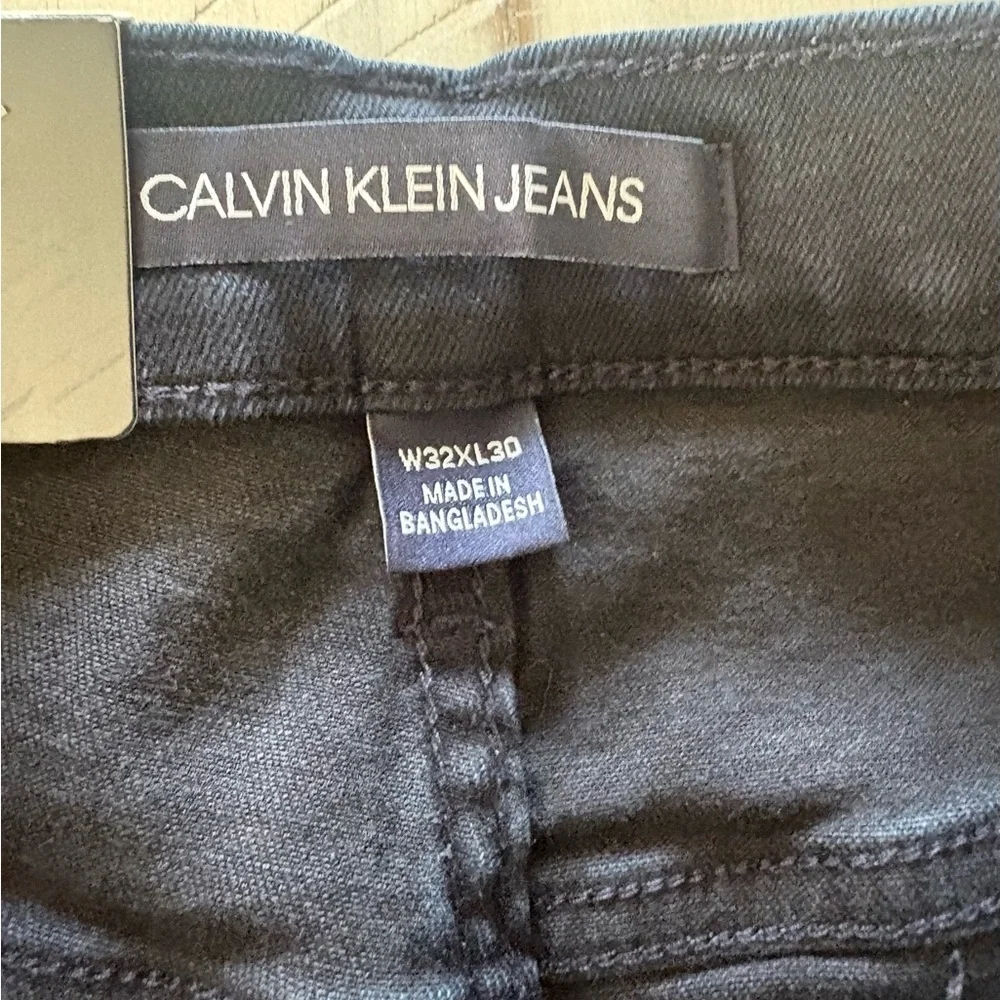 NWT Calvin Klein Jeans Men's Straight Jeans - Dark Navy Size 32Wx30L
